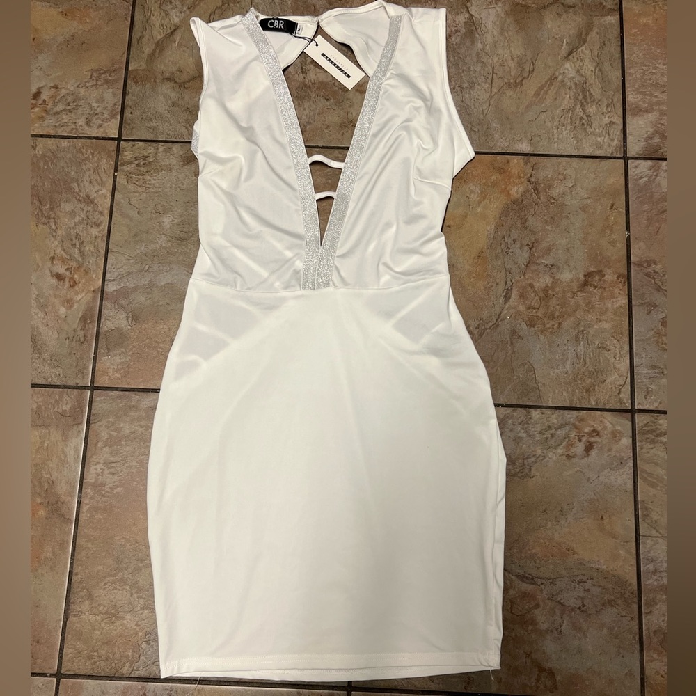 Sexy white dress